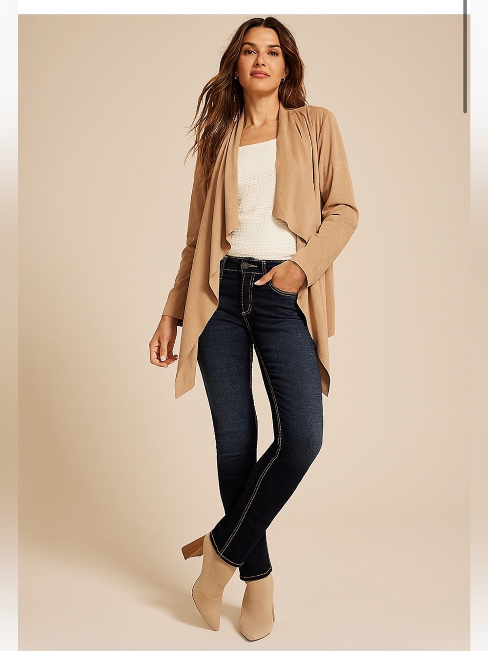NWT Silver Suki Straight leg